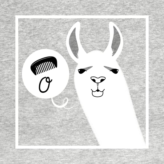 "Comb O" Say Llama by HeroInstitute